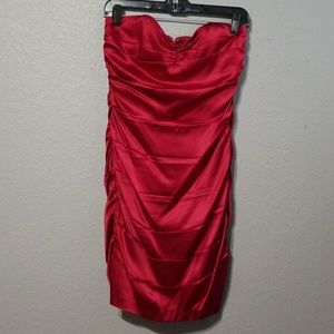 Express Strapless Dress